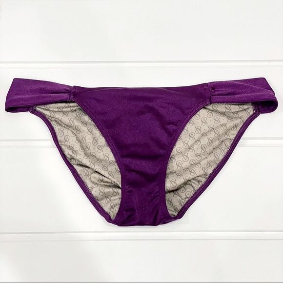 Victoria’s Secret Miraculous Push Up Bombshell Bikini Swim Set In Plum Purple S - Picture 6 of 14